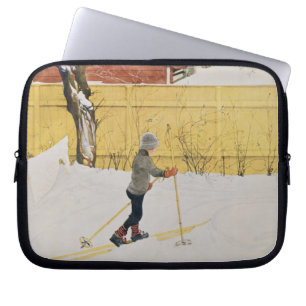 The Skier, c.1909 Laptop Sleeve