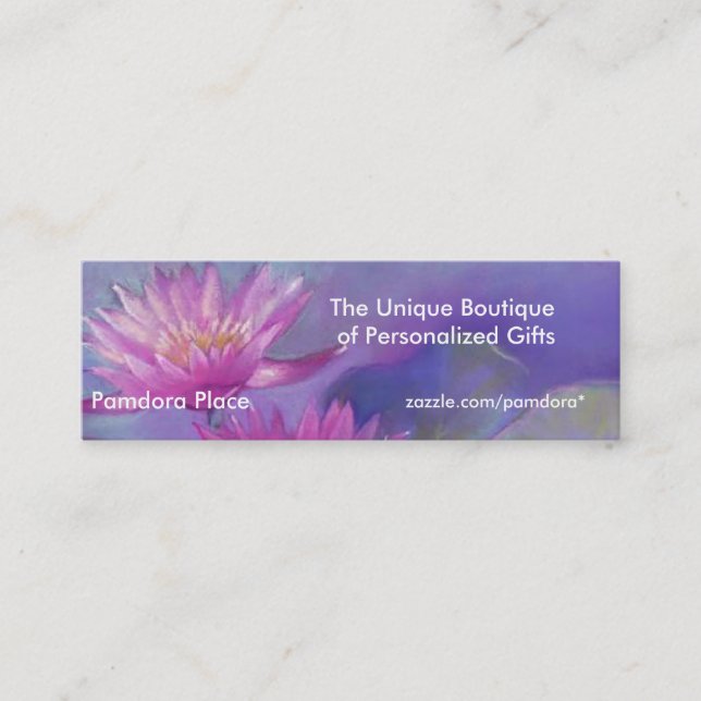 The Skinny Business Card (Front)