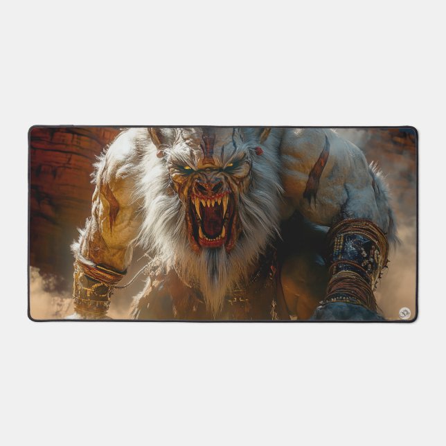 The Skinwalker Desk Mat (Front)