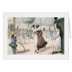 The Skipping Game, plate 115 from 'Le Bon Genre',