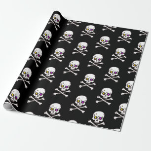 The Skull and Bones Gift wrap