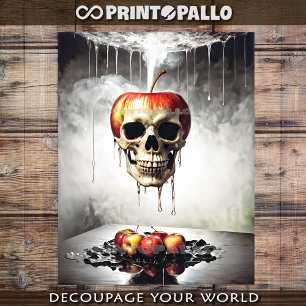 The skull Apple of Original Sin Tissue Paper