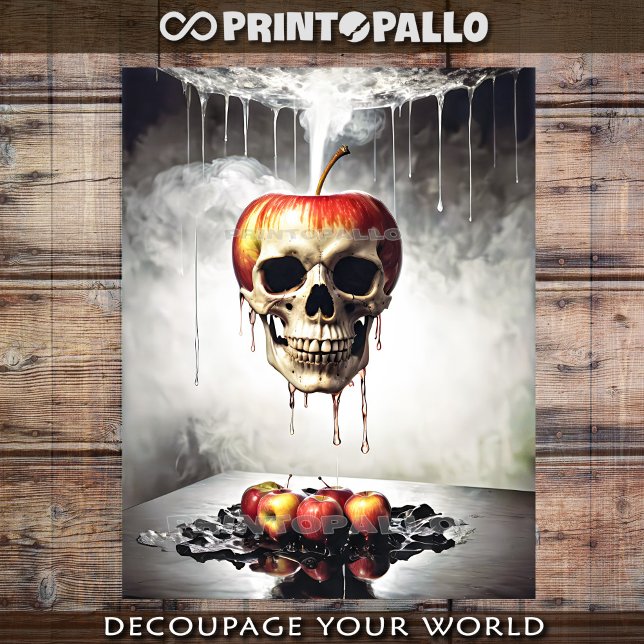 The skull Apple of Original Sin Tissue Paper (Creator Uploaded)