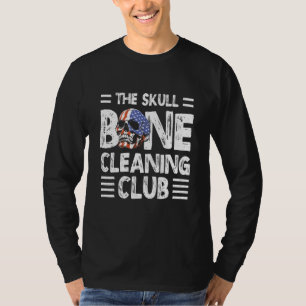 The Skull Bone Cleaning Club Taxidermy Taxidermist T-Shirt