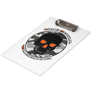 The skull warrior clipboard