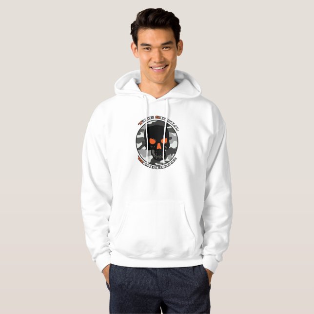The skull warrior hoodie (Front Full)