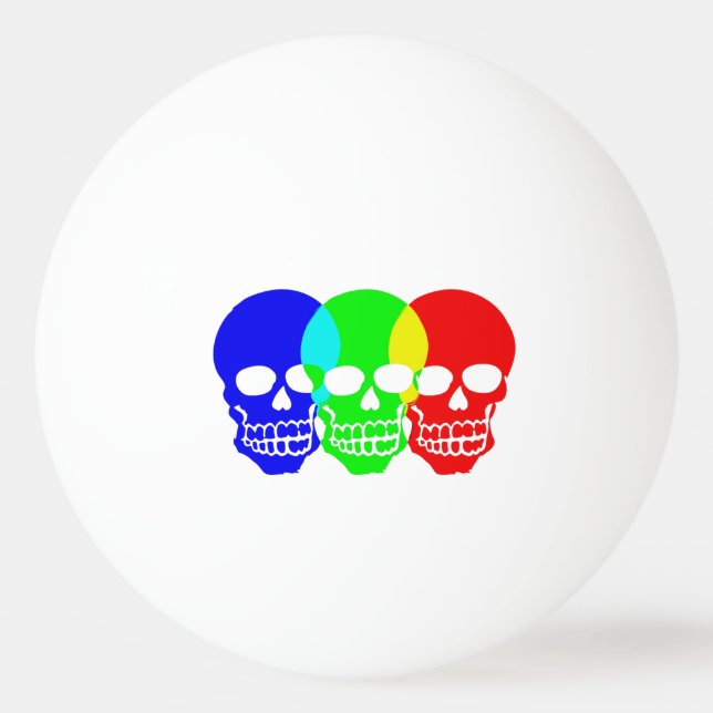 The Skulls Ping Pong Ball (Front)