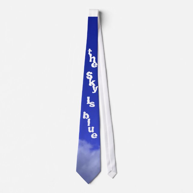 The Sky is Blue Tie (Front)