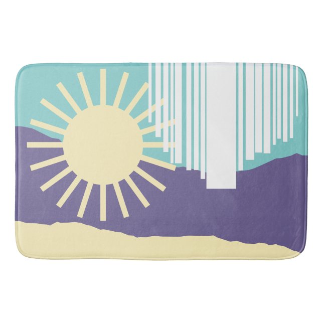 The sky is falling 3 bath mat (Front)