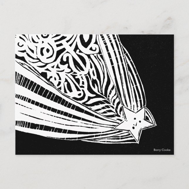 THE SKY IS FALLING POSTCARD (Front)