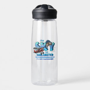 The Sky is My Playground    Water Bottle