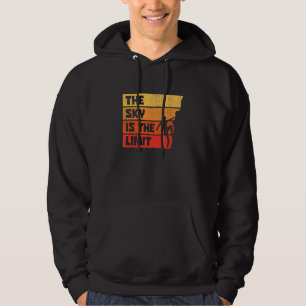 The Sky Is The Limit Rock Climbing Bouldering Clim Hoodie