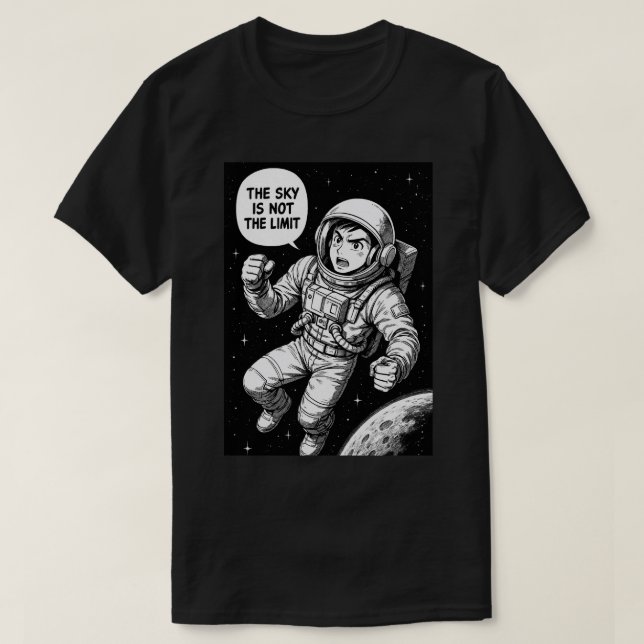 the sky isn't the limit  T-Shirt (Design Front)