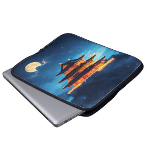 The Sky Palace at Midnight Laptop Sleeve