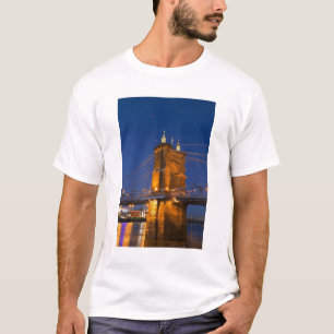The skyline of Cincinnati, Ohio, USA at dusk T-Shirt