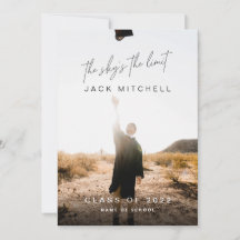 The Sky's the Limit Class of 2022 Graduation Photo