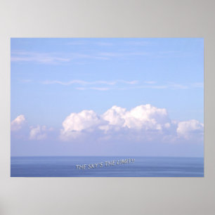 "The Sky's the Limit" Poster