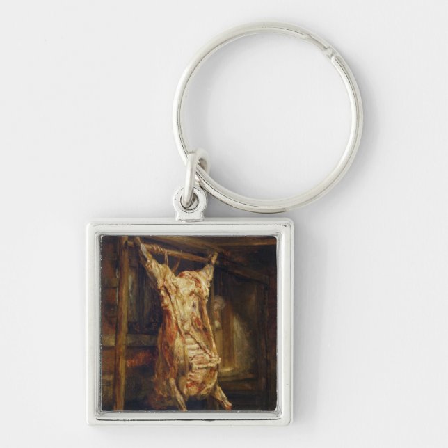 The Slaughtered Ox, 1655 Key Ring (Front)