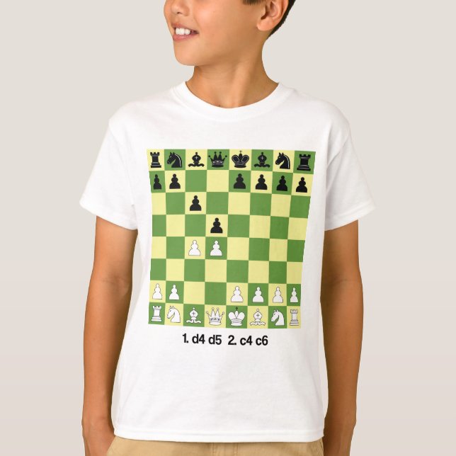 The Slav Defence Chess Openings Shirt Chess Gift (Front)