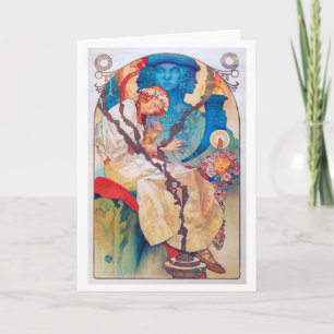 The Slav Epic, Alphonse Mucha Card