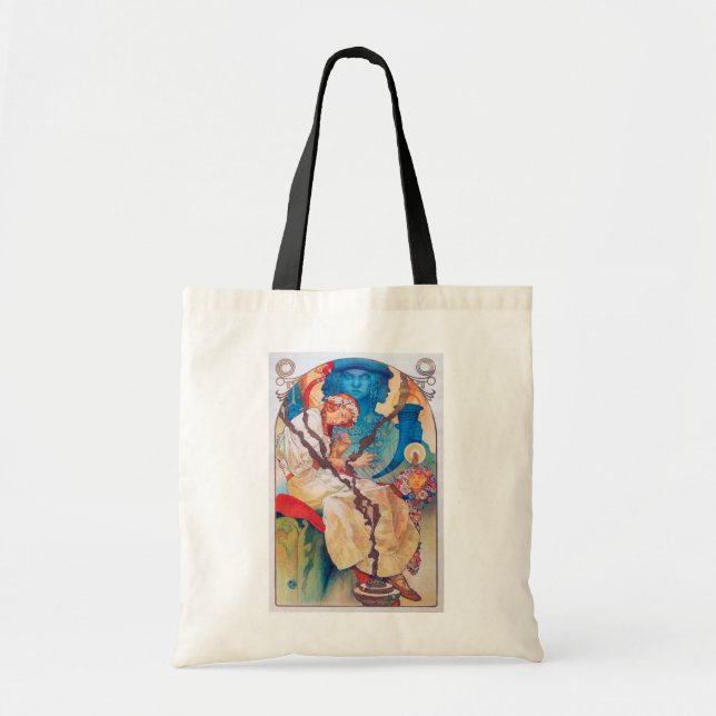 The Slav Epic, Alphonse Mucha Tote Bag (Front)
