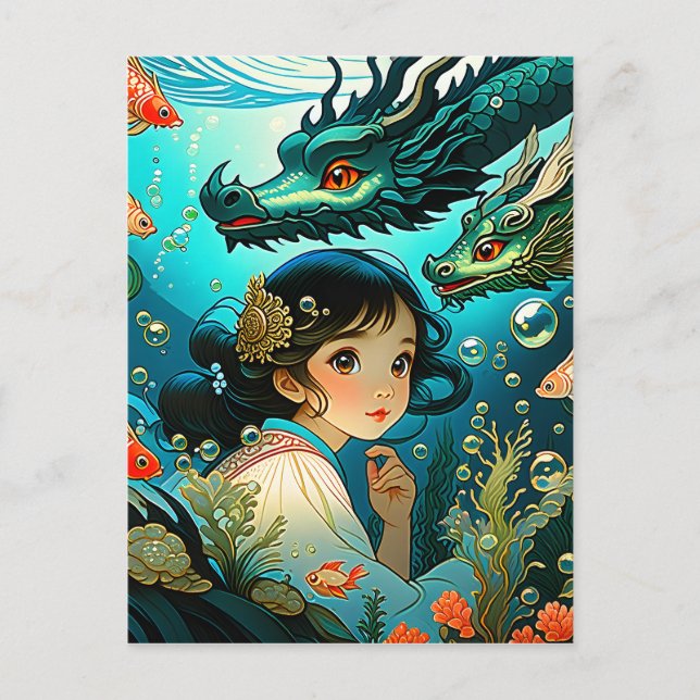 The Slavic fairy tale tradition chiefly features f Postcard (Front)