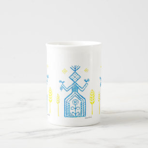 The slavic goddess Mokosh Bone China Mug