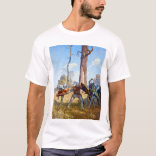 The Slaying of Sir Lamorak, c. 1922 by N.C. Wyeth T-Shirt