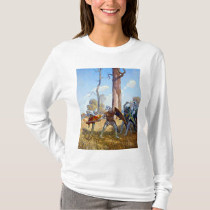 The Slaying of Sir Lamorak, c. 1922 by N.C. Wyeth T-Shirt