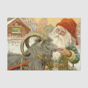 “The Sled Goat” by Jenny Nystrom Tissue Paper