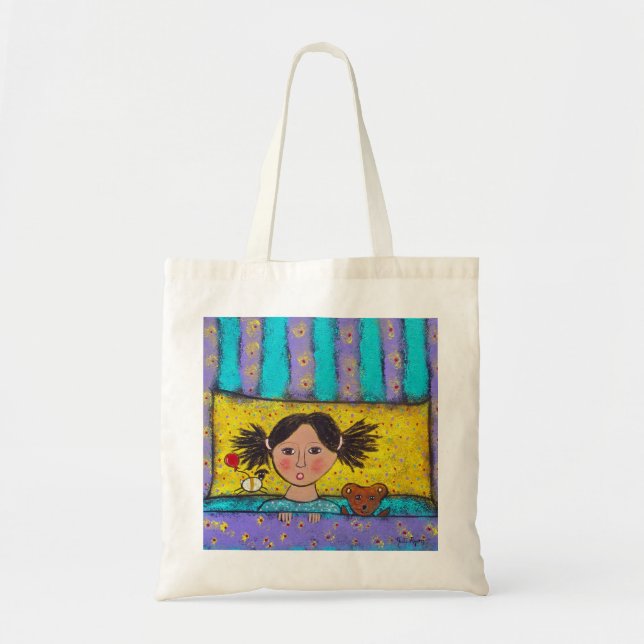 The Sleep Fairy Original Art Tote Bag (Front)