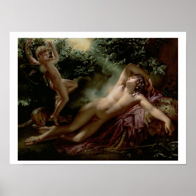 The Sleep of Endymion, 1825 (copy of 65897) Poster (Front)