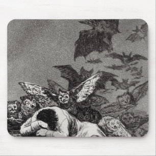 The Sleep of Reason Produces Monsters Mouse Pad