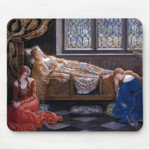 The Sleeping Beauty, c. 1921 by John Collier Mouse Pad