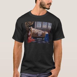 The Sleeping Beauty, c. 1921 by John Collier T-Shirt