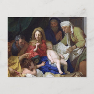 The Sleeping Christ, 1655 Postcard