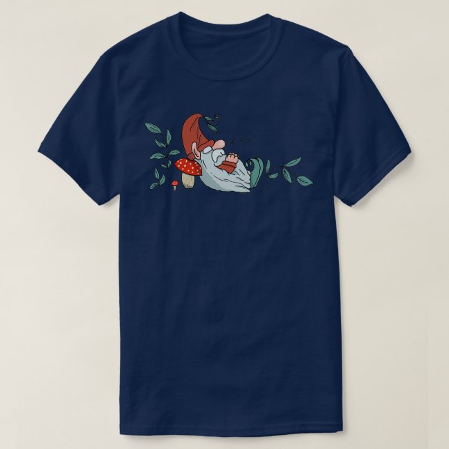 The Sleeping Gnome  T-Shirt (Design Front)