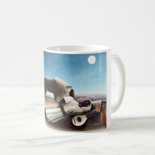 The Sleeping Gypsy, Henri Rousseau (1897) Coffee Mug