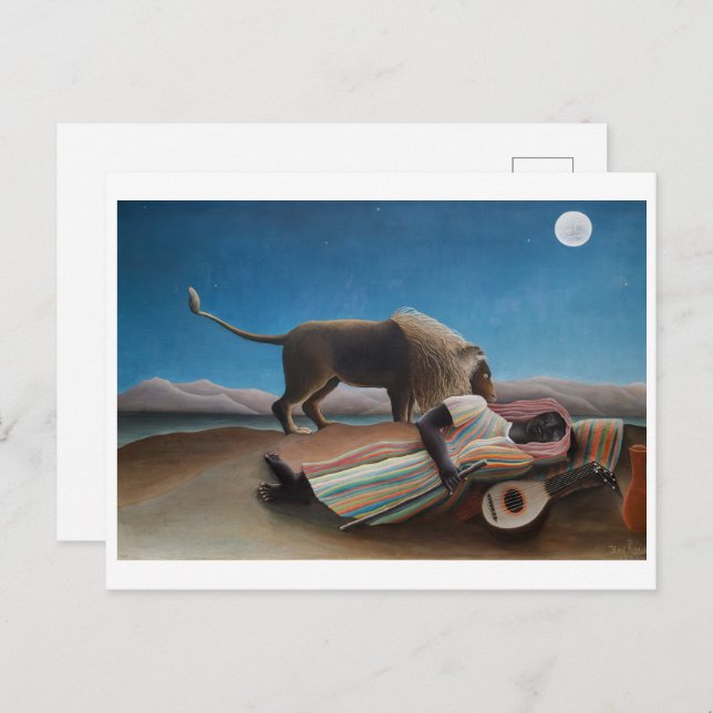 The Sleeping Gypsy | Henri Rousseau | Postcard (Front/Back)