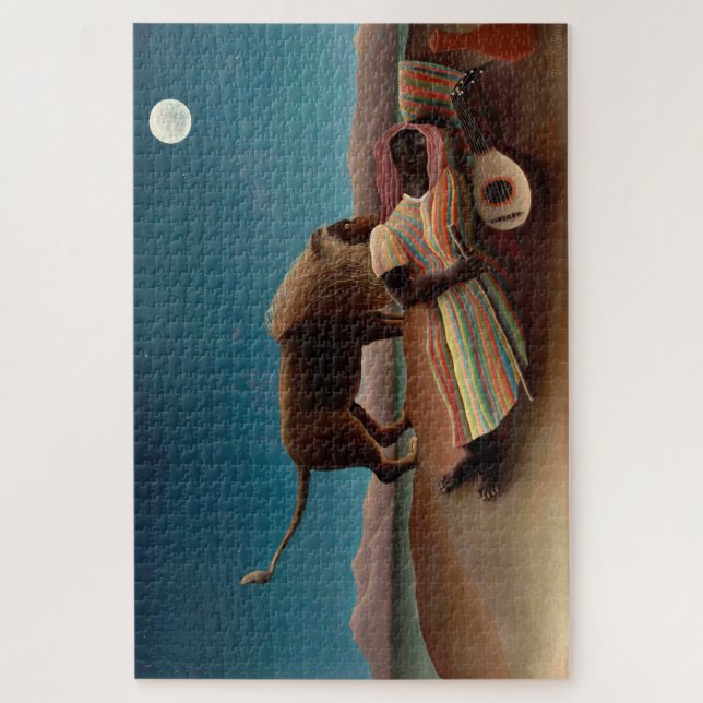 The Sleeping Gypsy Jigsaw Puzzle (Vertical)