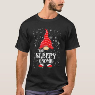 The Sleepy Gnome Matching Family Group Christmas P T-Shirt