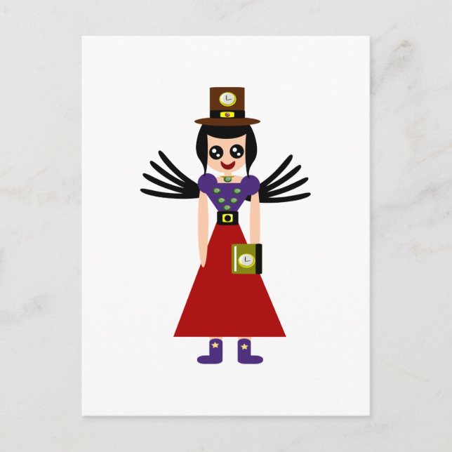 The Slightly Underachieving Duchess of Time Postcard (Front)