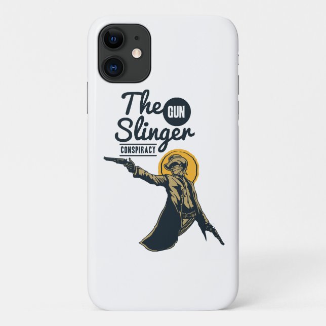 the slinger gun conspiracy Case-Mate iPhone case (Back)