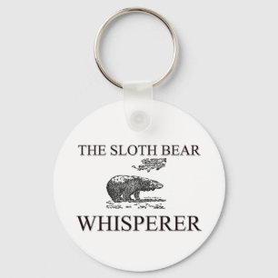 The Sloth Bear Whisperer Key Ring