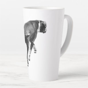 The Slow Pivot – B&W Motion Study Latte Mug