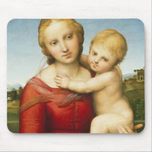 The Small Cowper Madonna, c.1505 (oil on panel) Mouse Pad
