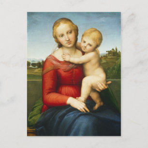 The Small Cowper Madonna, c.1505 (oil on panel) Postcard