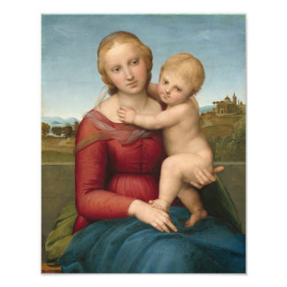 The Small Cowper Madonna (circa 1505) Photo Print