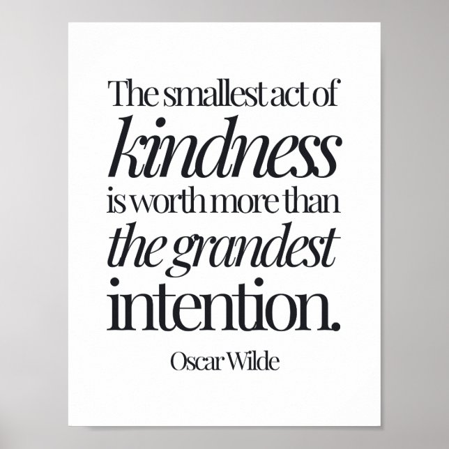 The Smallest Act of Kindness Is Worth More... Poster (Front)