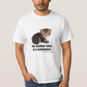 The smallest feline is a masterpiece. T-Shirt